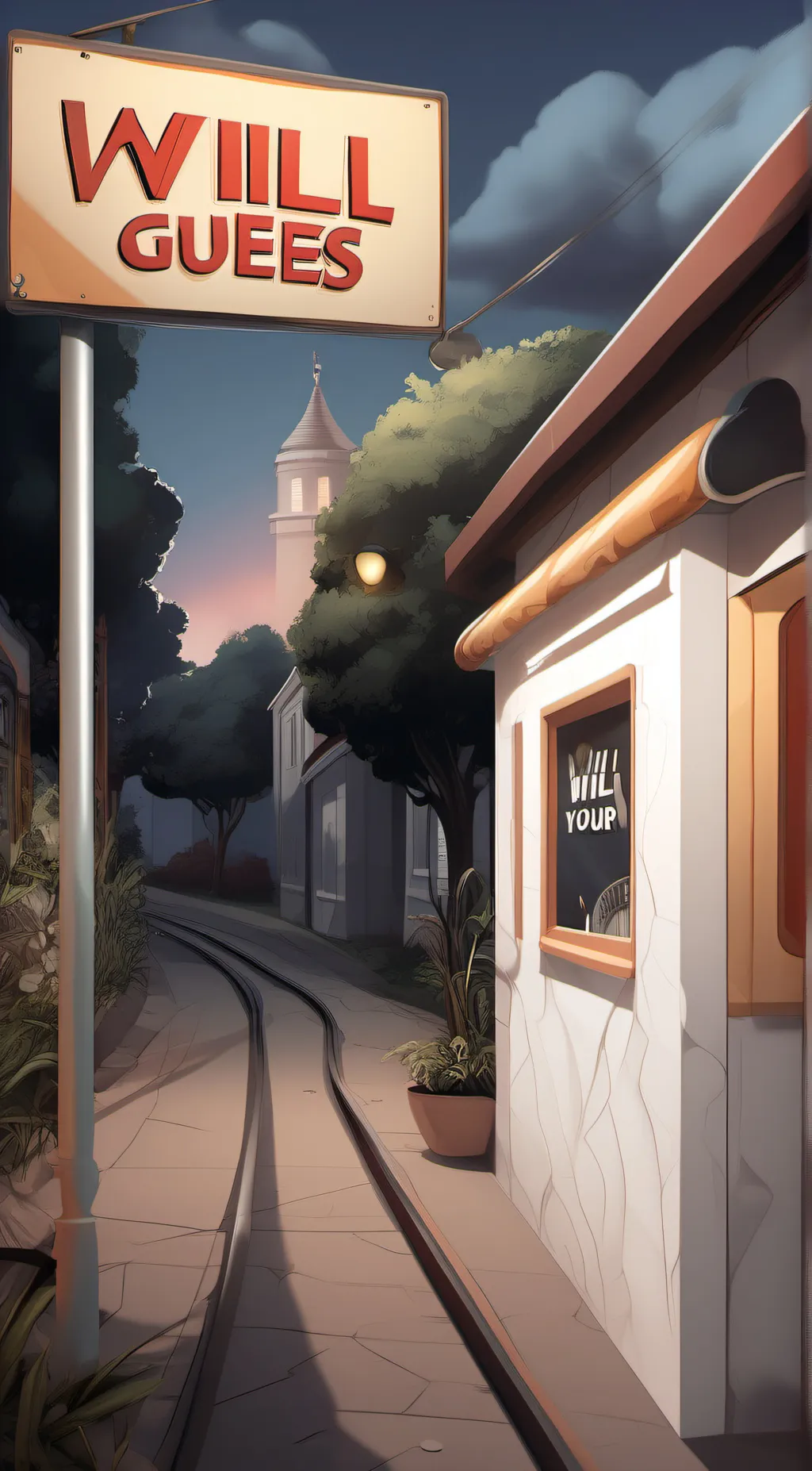 ai character: Guess your name background