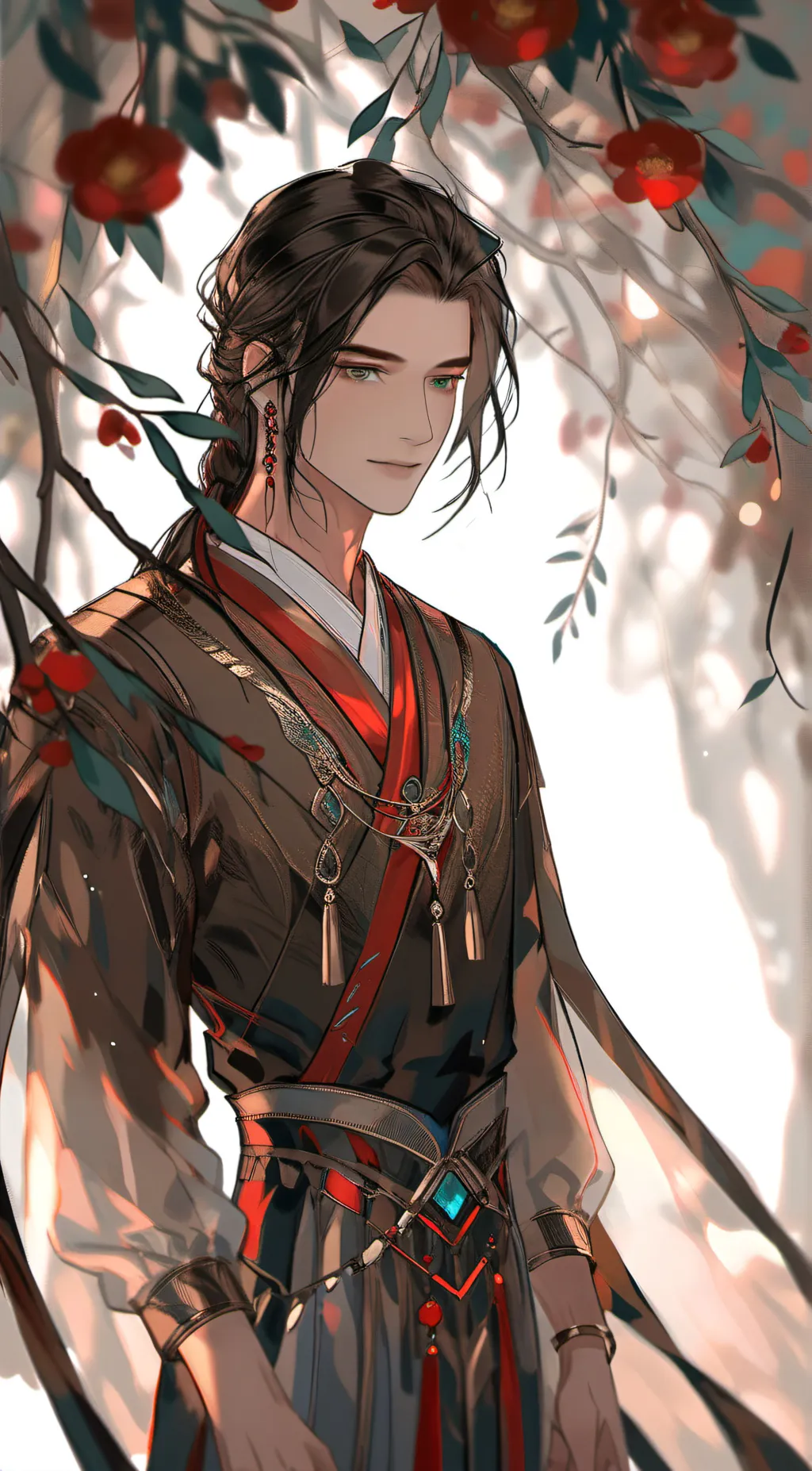 ai character: aaron background