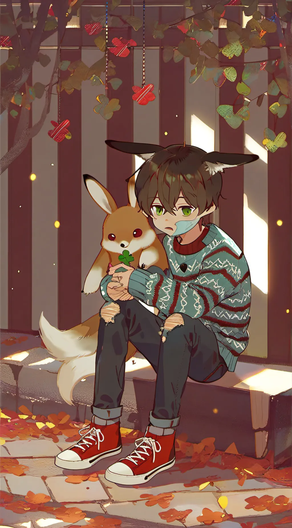 ai character: Parker L background