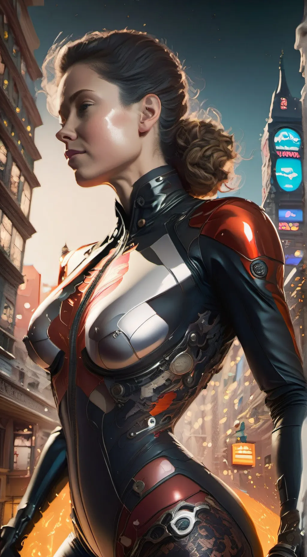 ai character: Sara  background