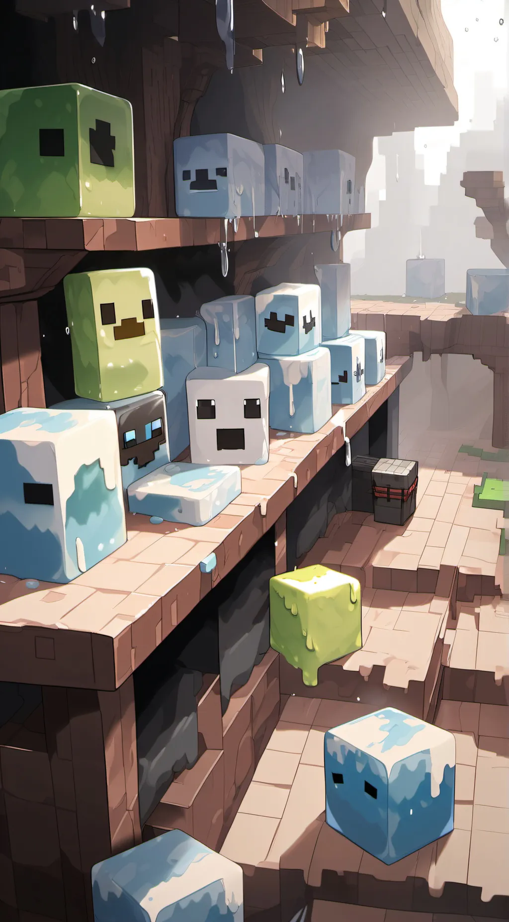 ai character: Slimy  background