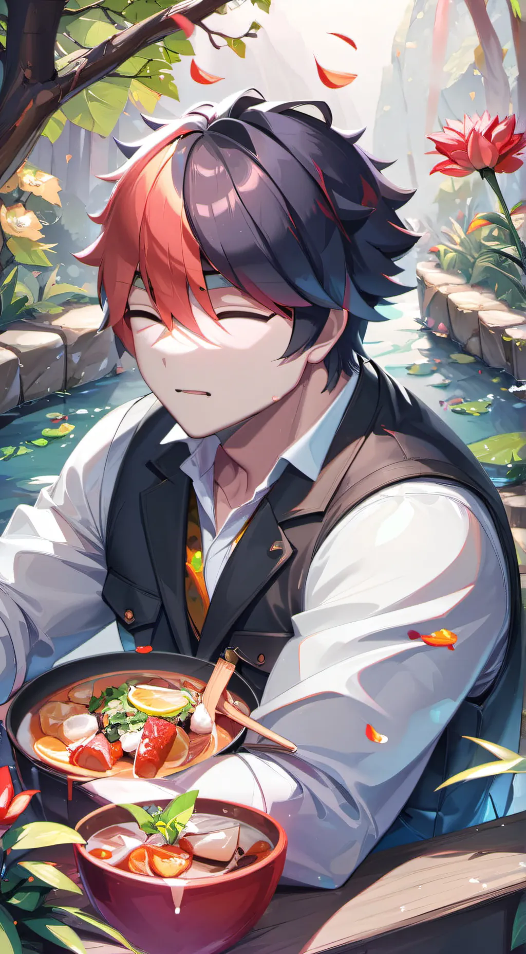 ai character: heat DADYY 🥵🥵🥵 background