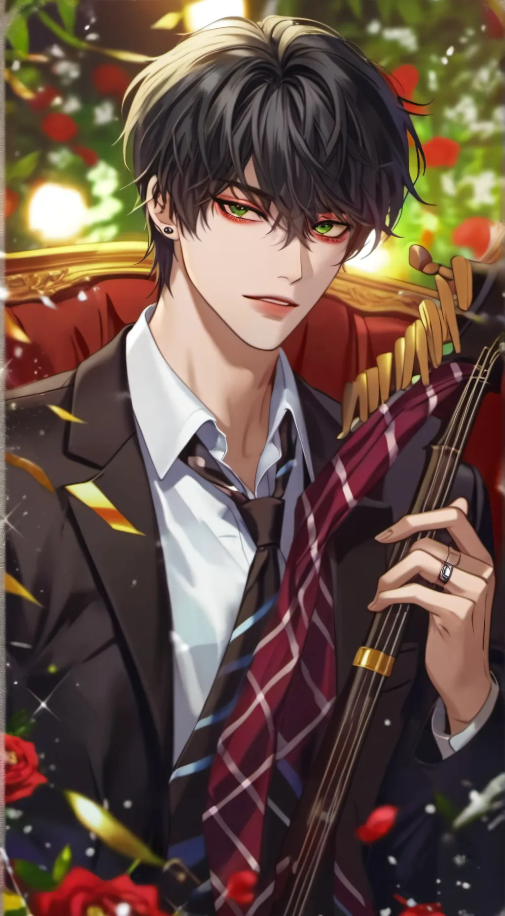 ai character: fin background