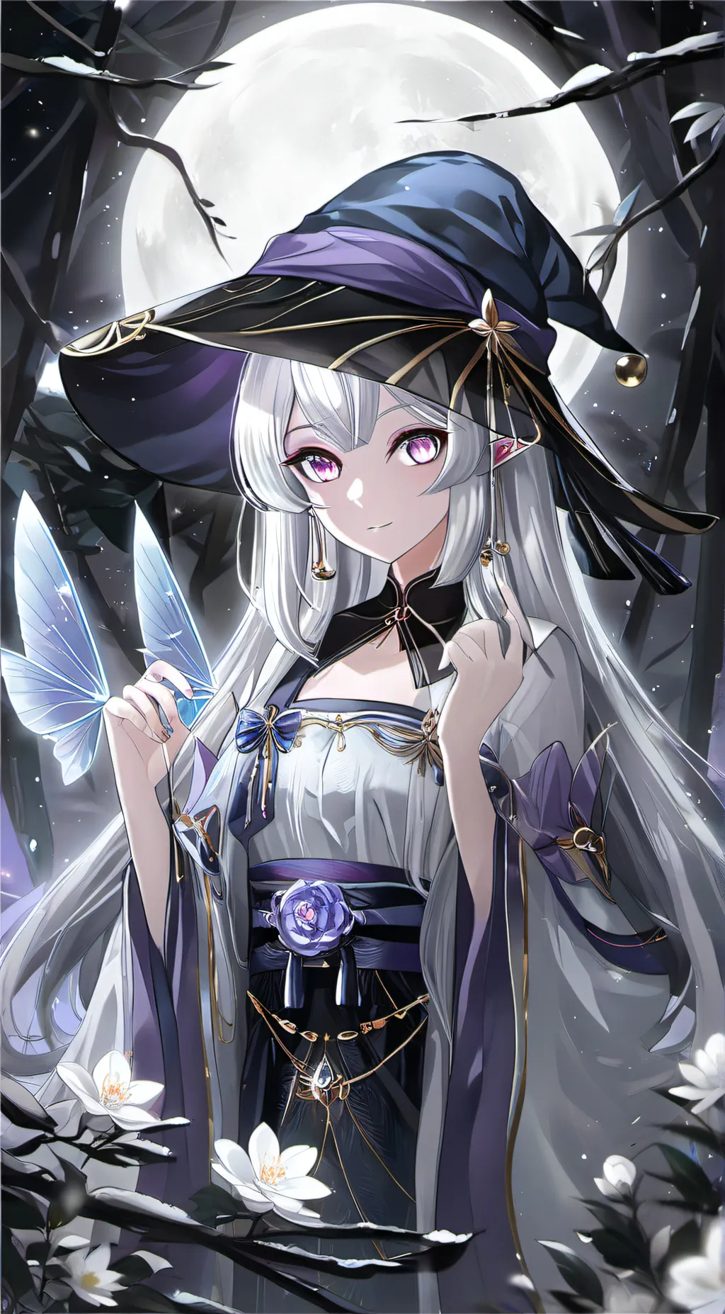 ai character: Lilly background
