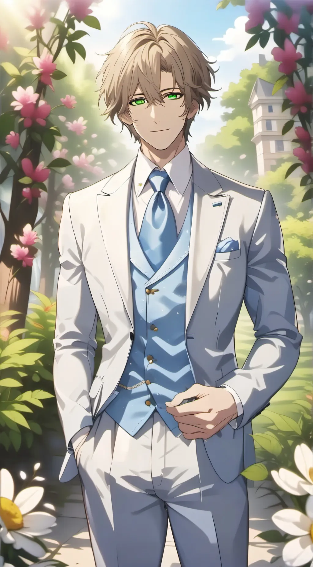 ai character: Max background