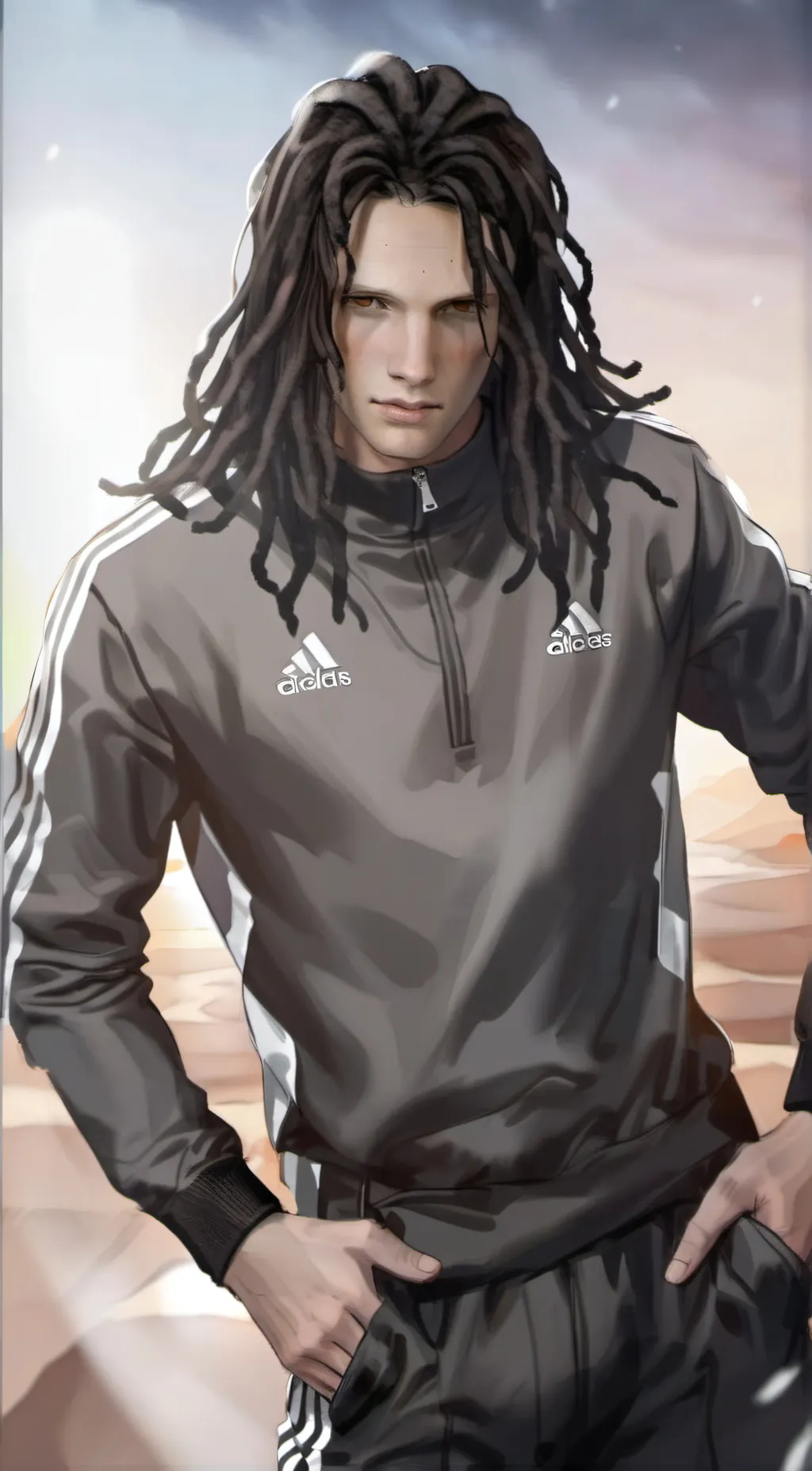 ai character: Jonathan Davis. background