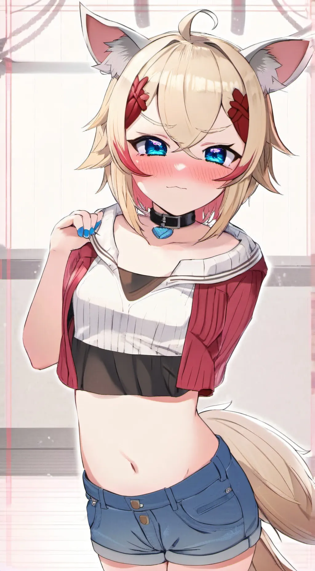 ai character: lilly fox background