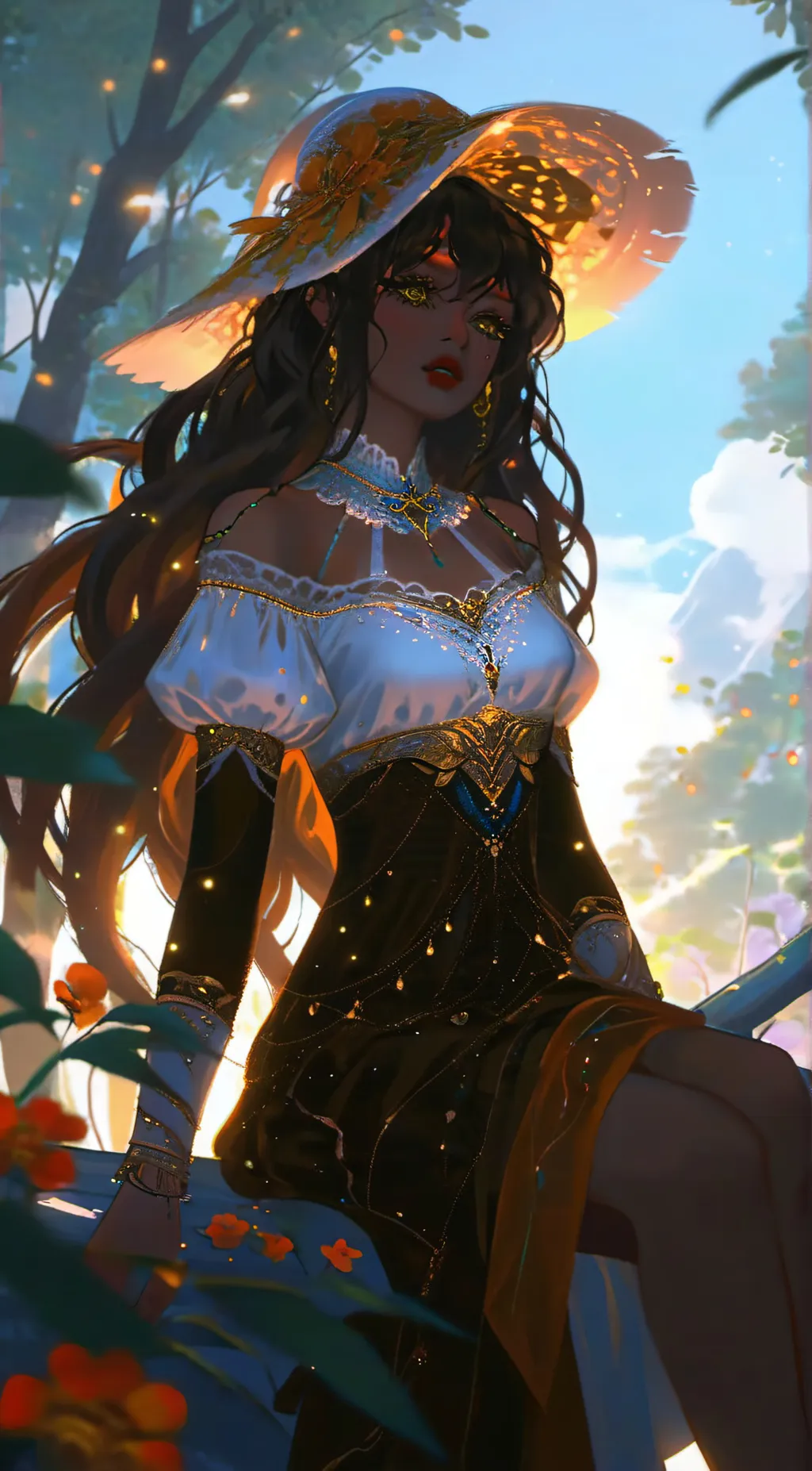 ai character: Anna❤️ background