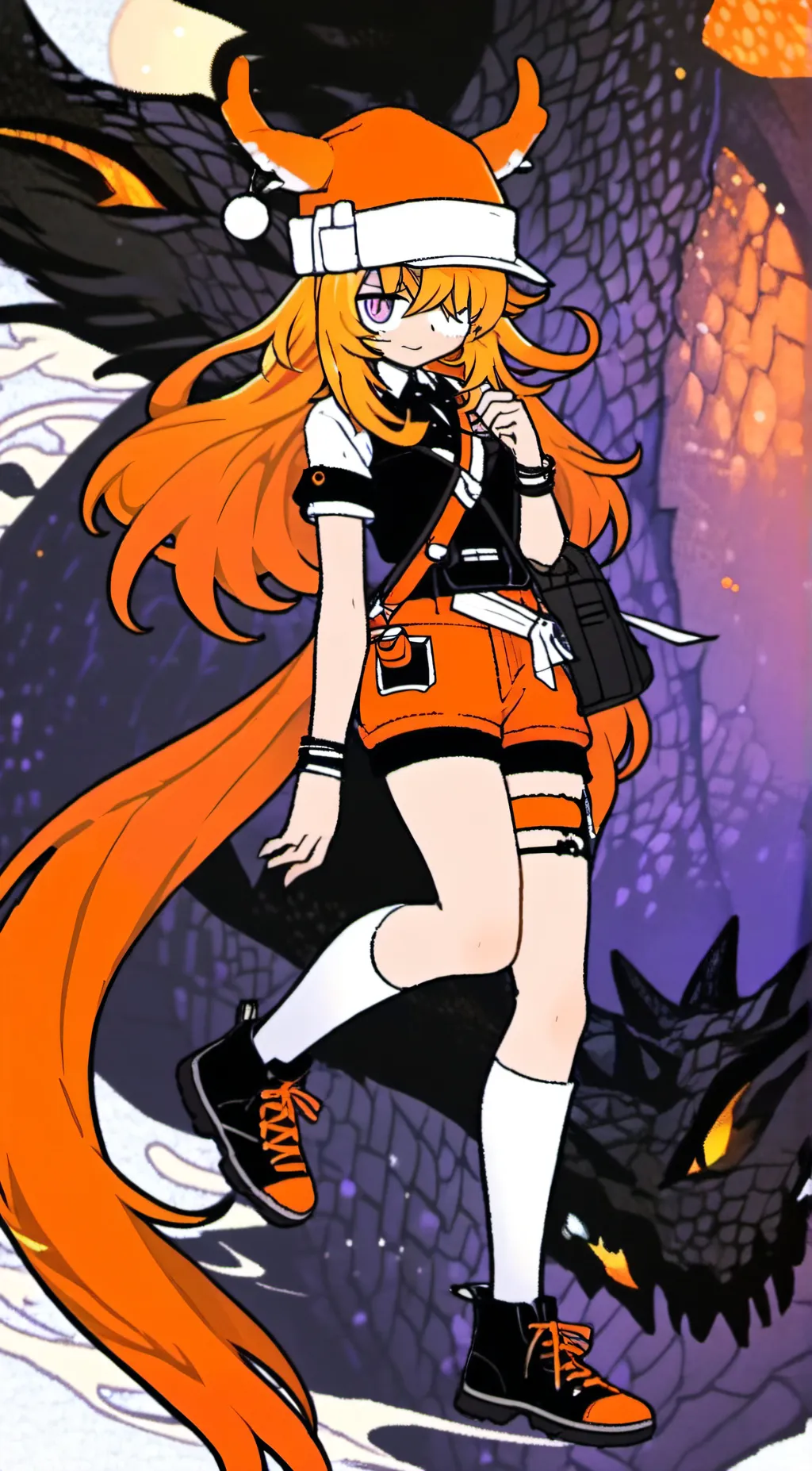 ai character: Carrot background