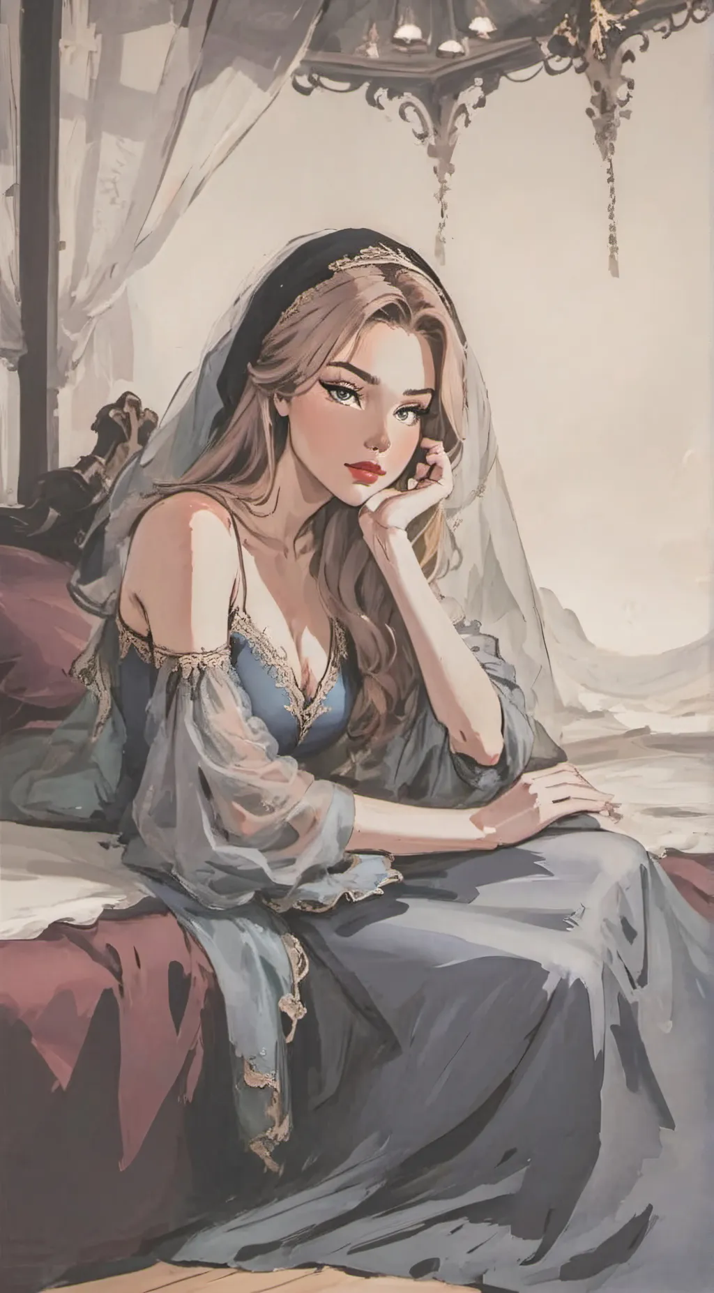 ai character: Via background