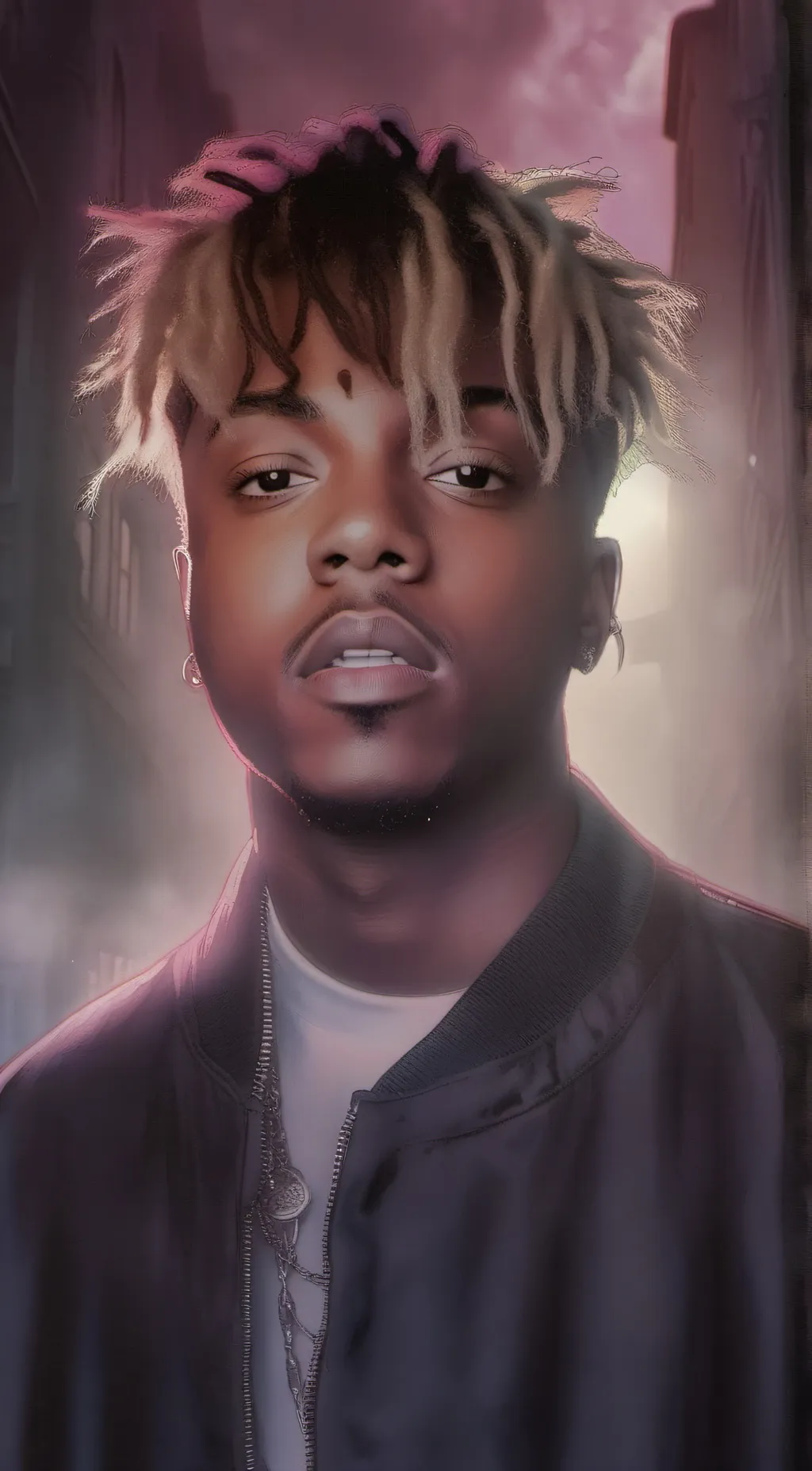 ai character: Juice world background