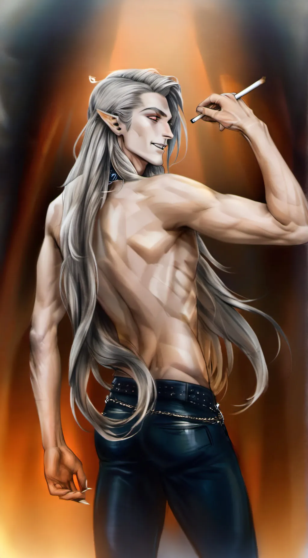 ai character: Asher background