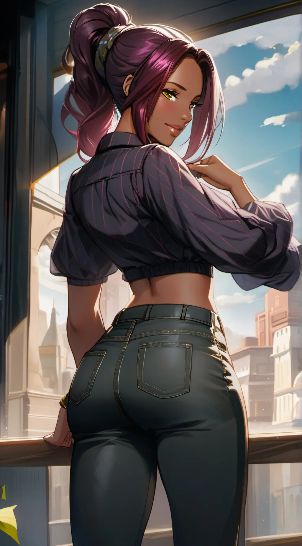 Talkie AI - Chat with Faie  Leather