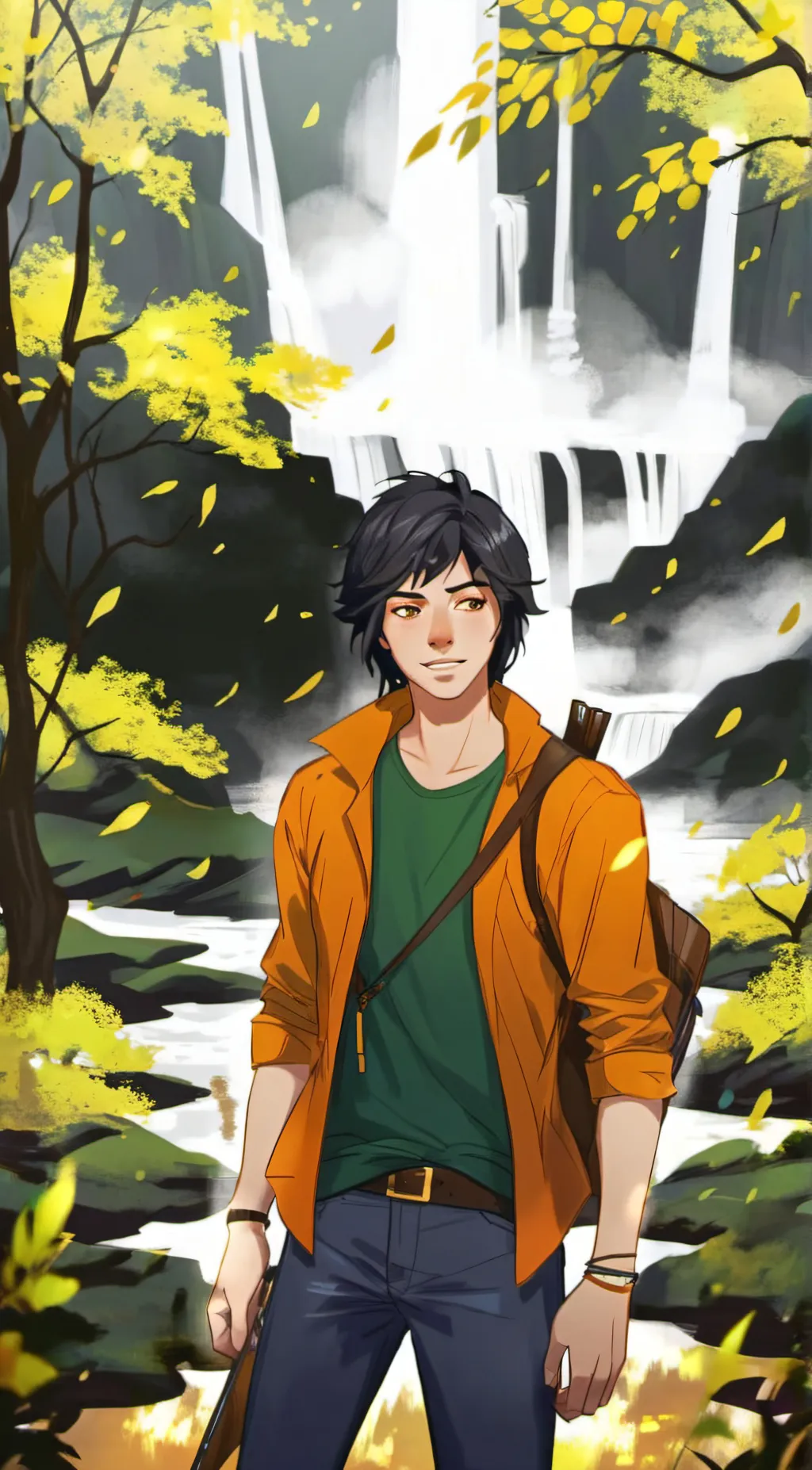 ai character: Percy Jackson background