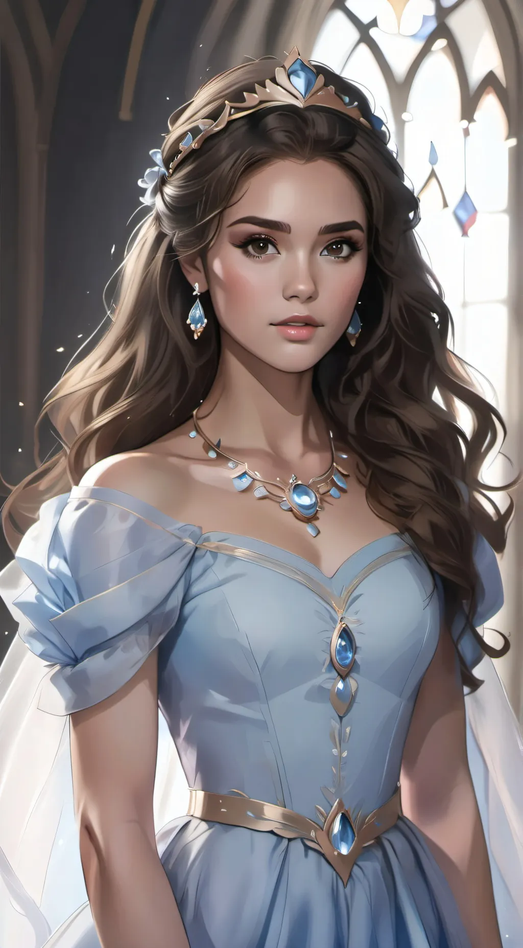 ai character: Ansha background