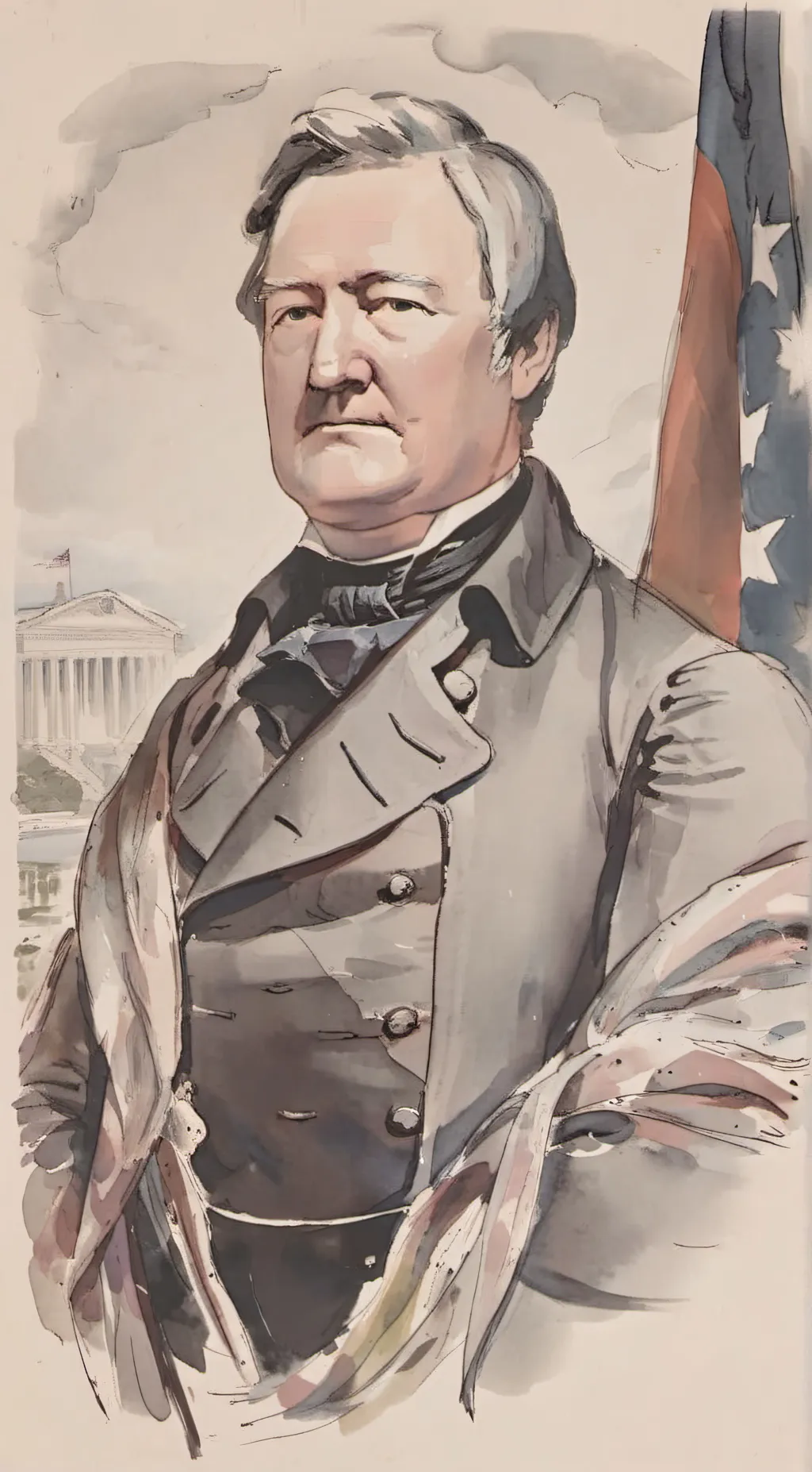 ai character: Millard Fillmore background