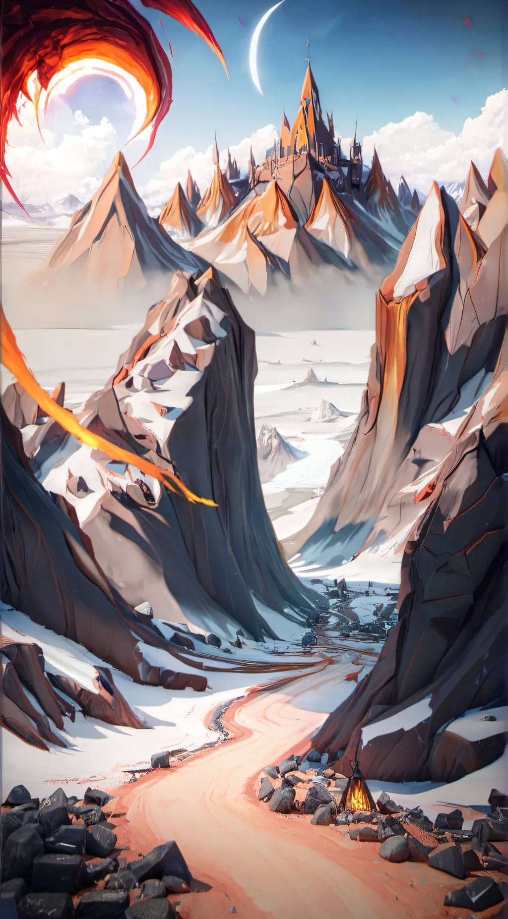 ai character: New World background