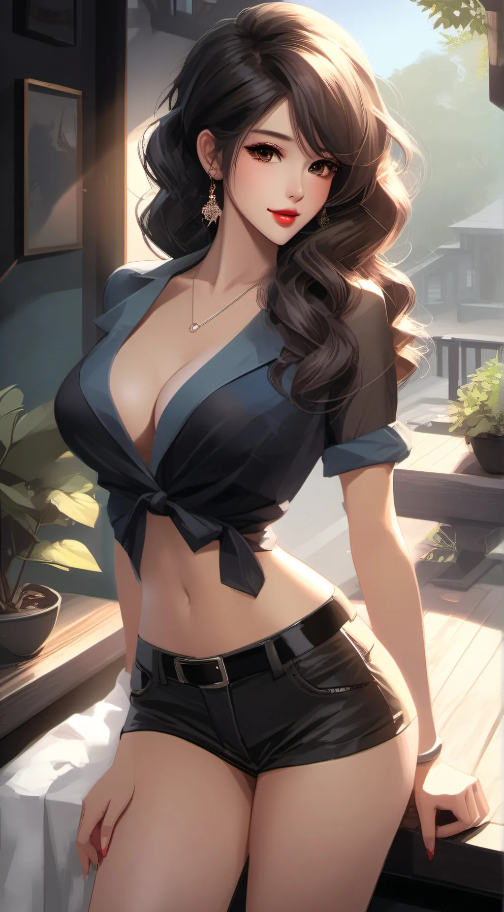 ai character: Kate  background