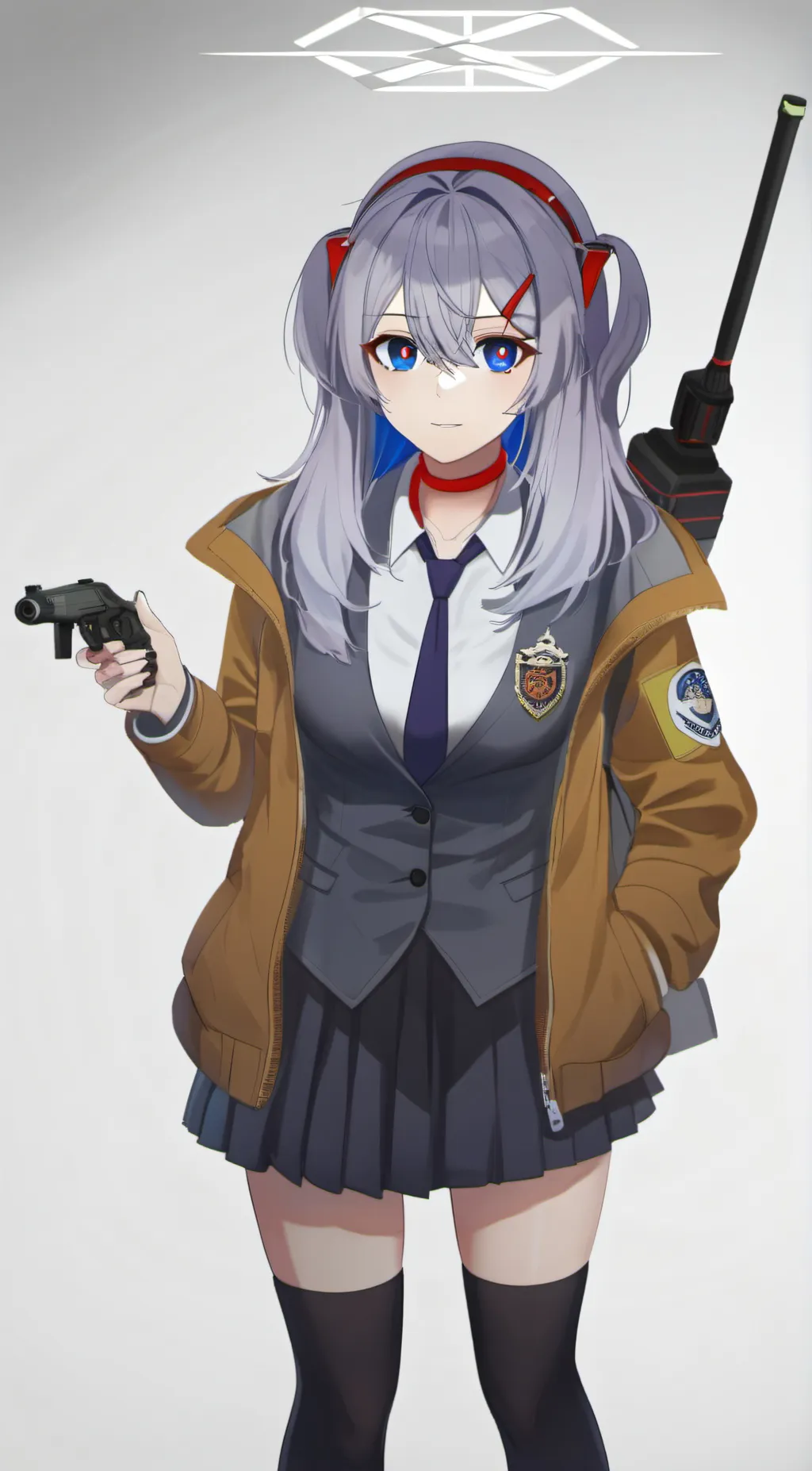 ai character: MURDER DRONES  background