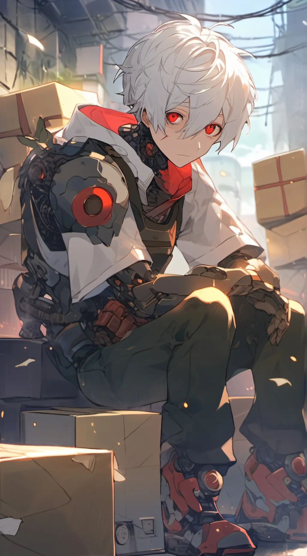 ai character: Aiko - robot background