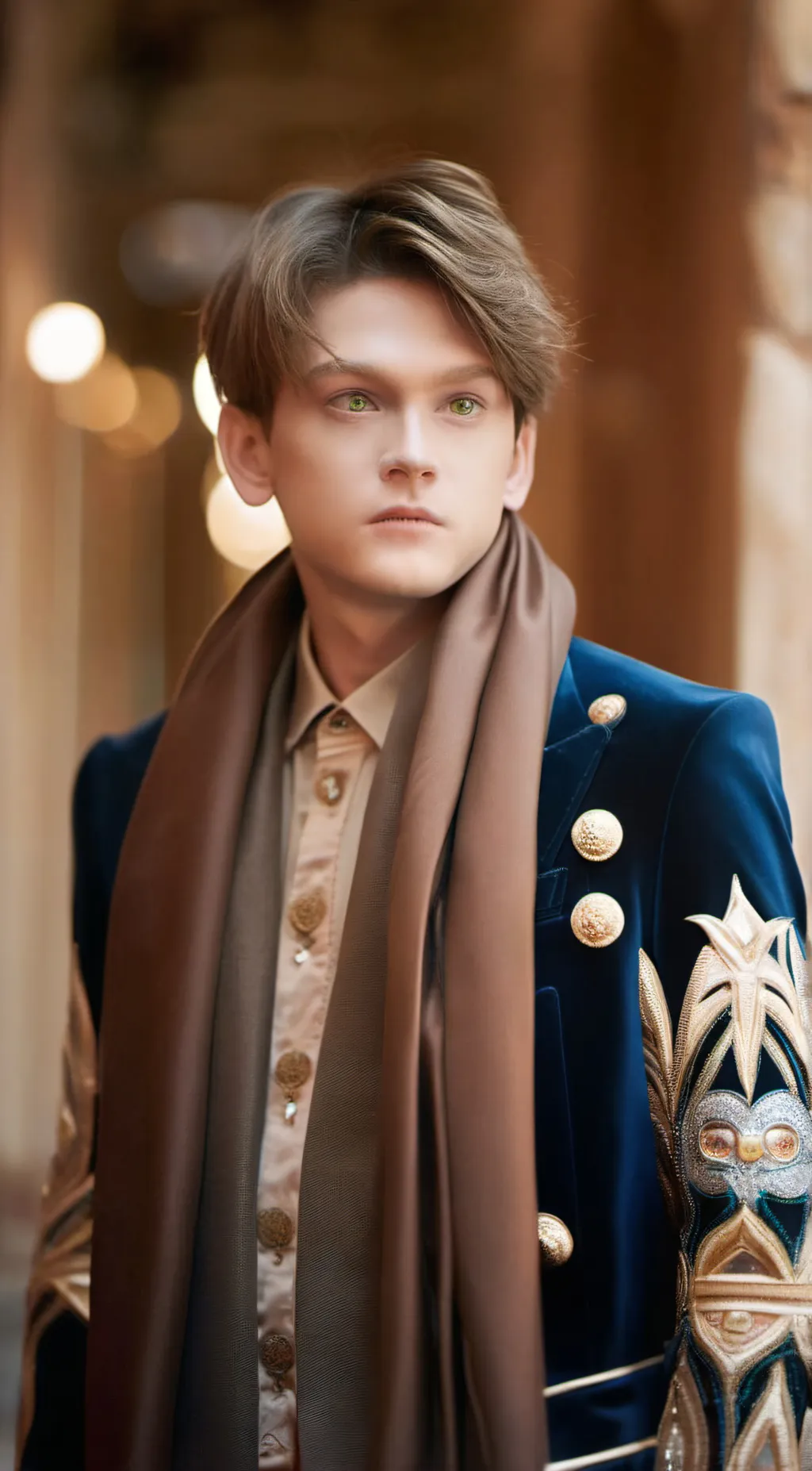 ai character: johnighin background