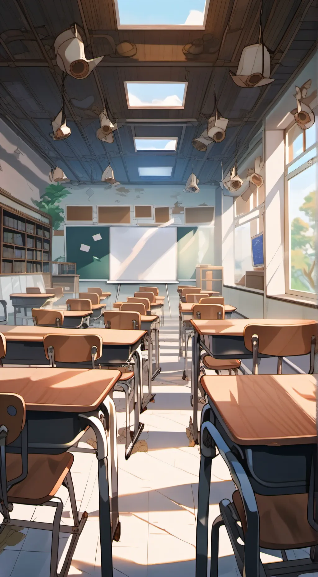 ai character: My class irl 😜 background