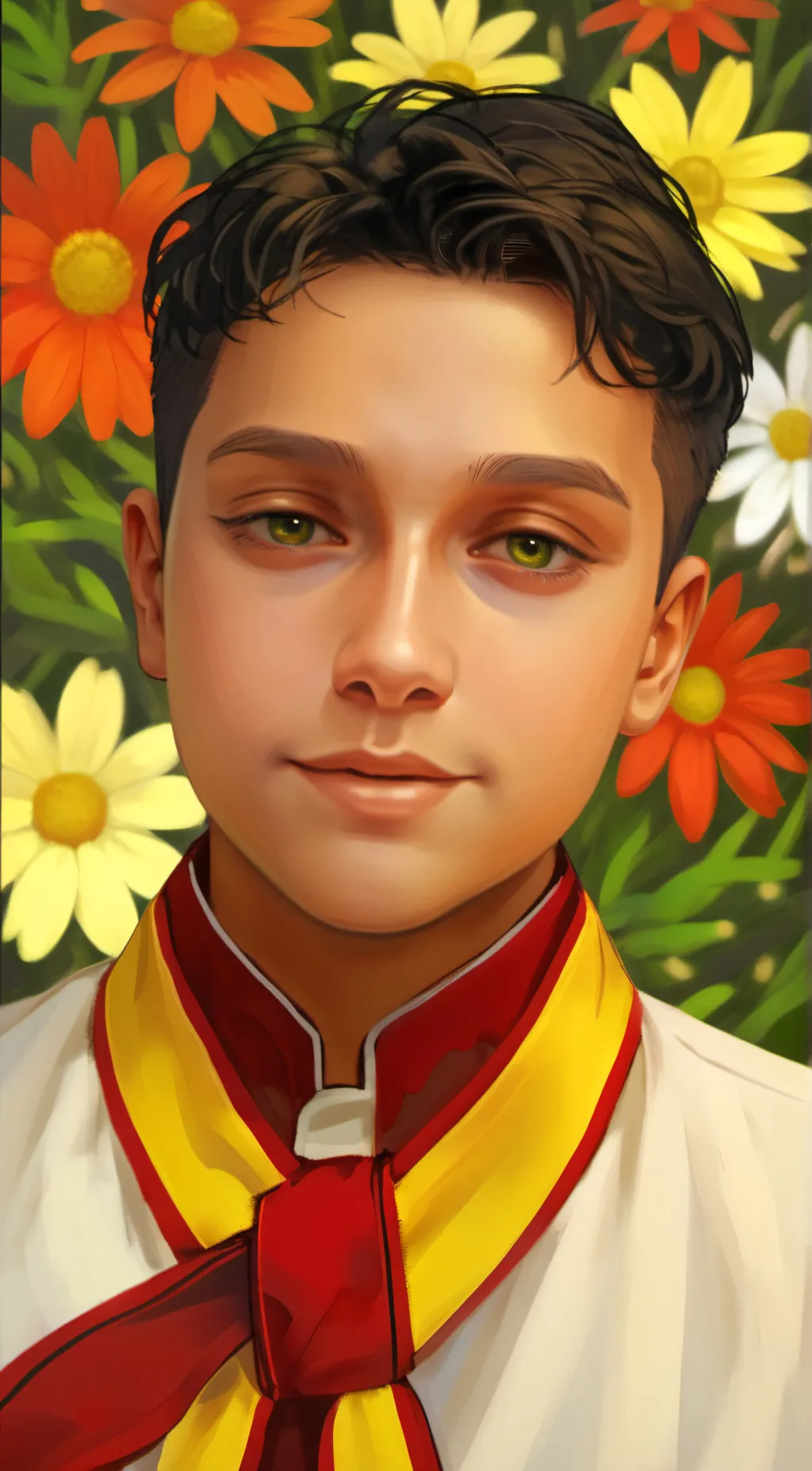ai character: Jayden. background