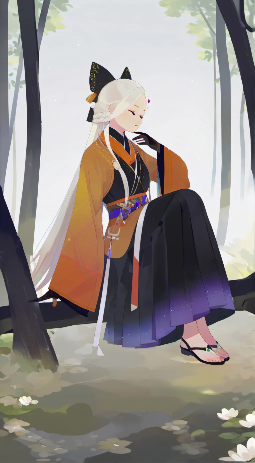 ai character: Haru background