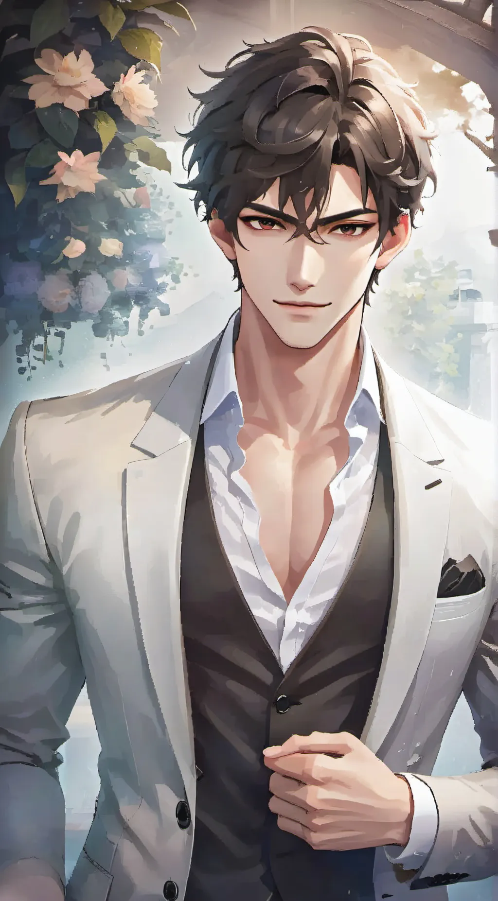 ai character: Alexis <3 background