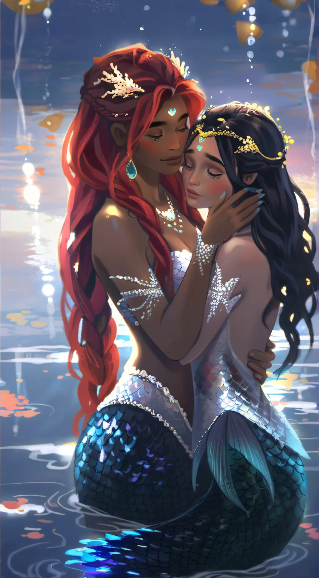 ai character: airial  background