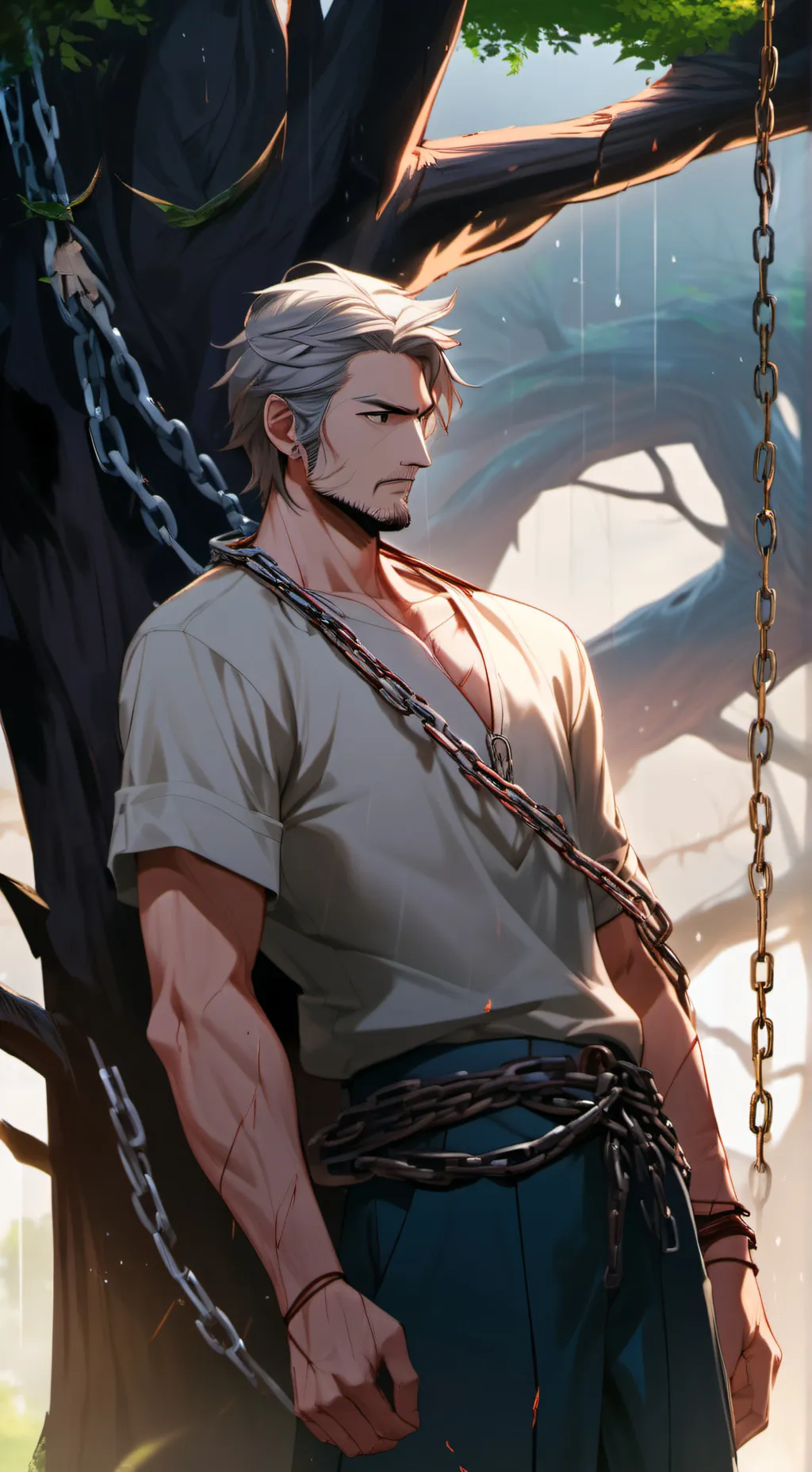 ai character: shane background