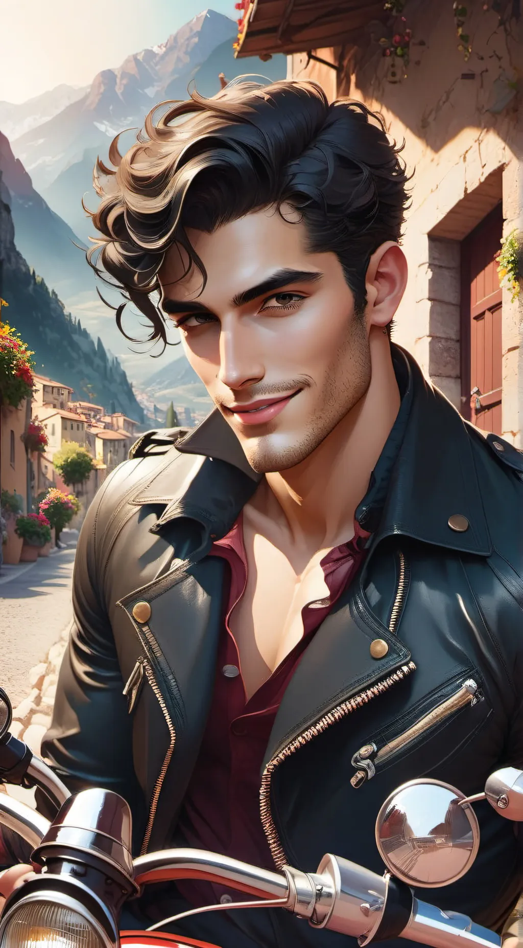 ai character: Leonardo Benedetti background