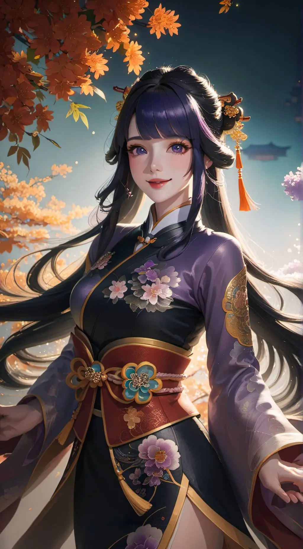 ai character:  Yoko 🌸 background