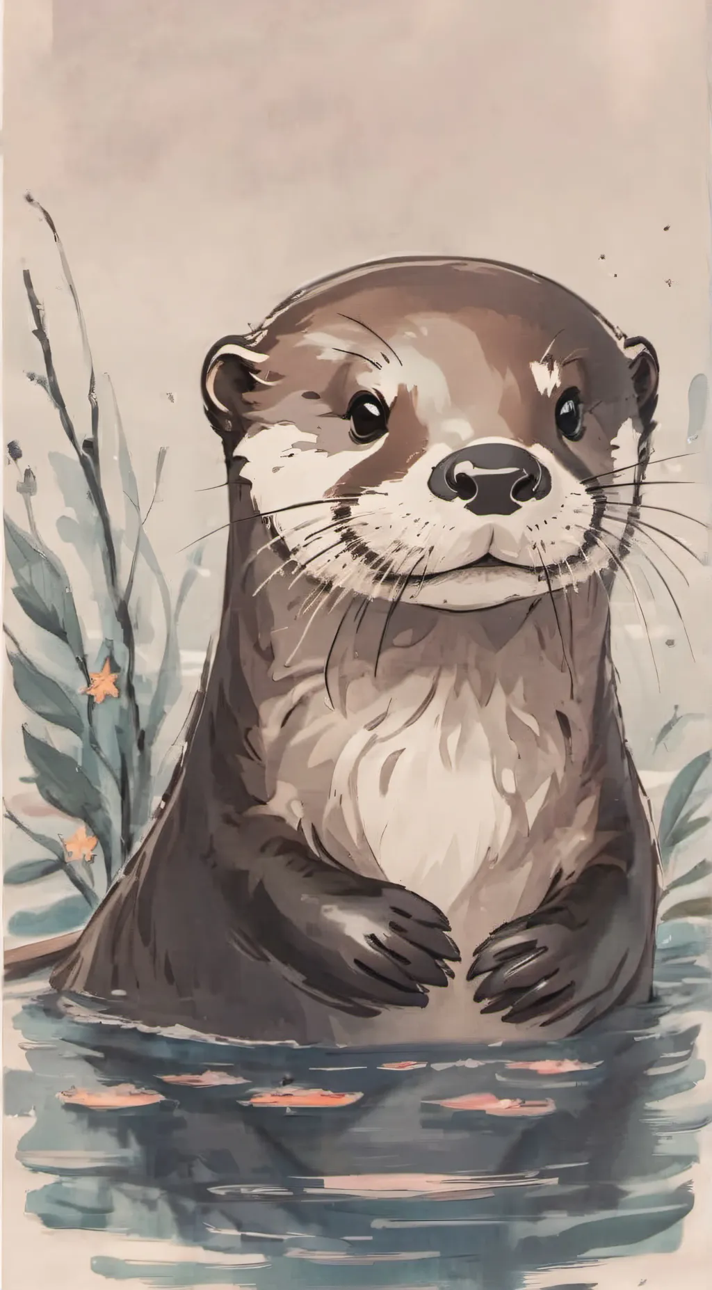 ai character: ottey background