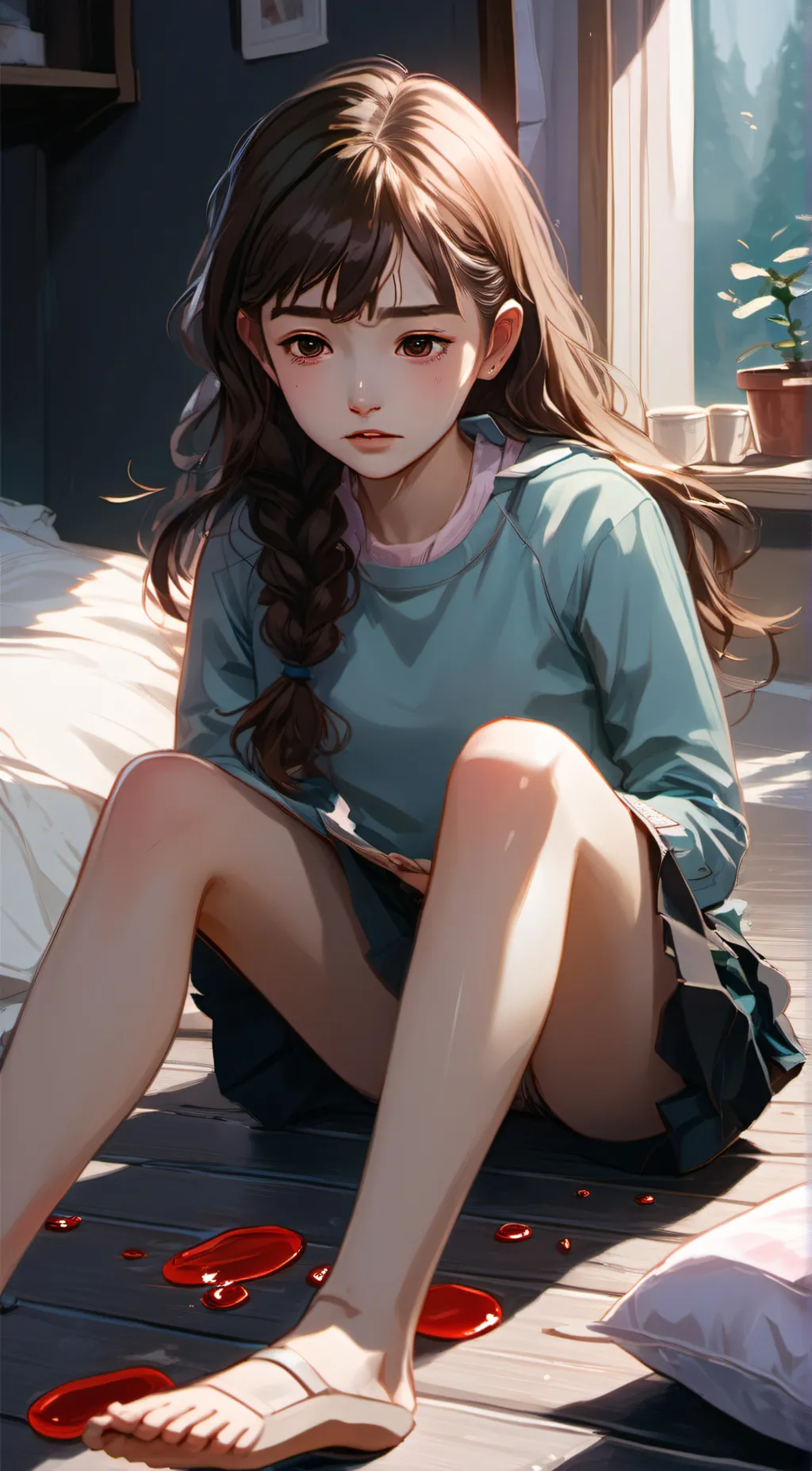 ai character: Ell background