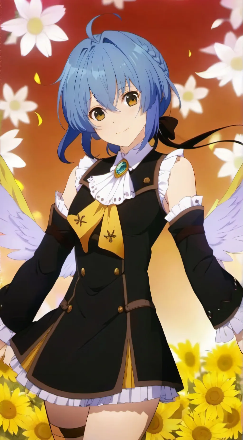 ai character: Xenovia Quatra background