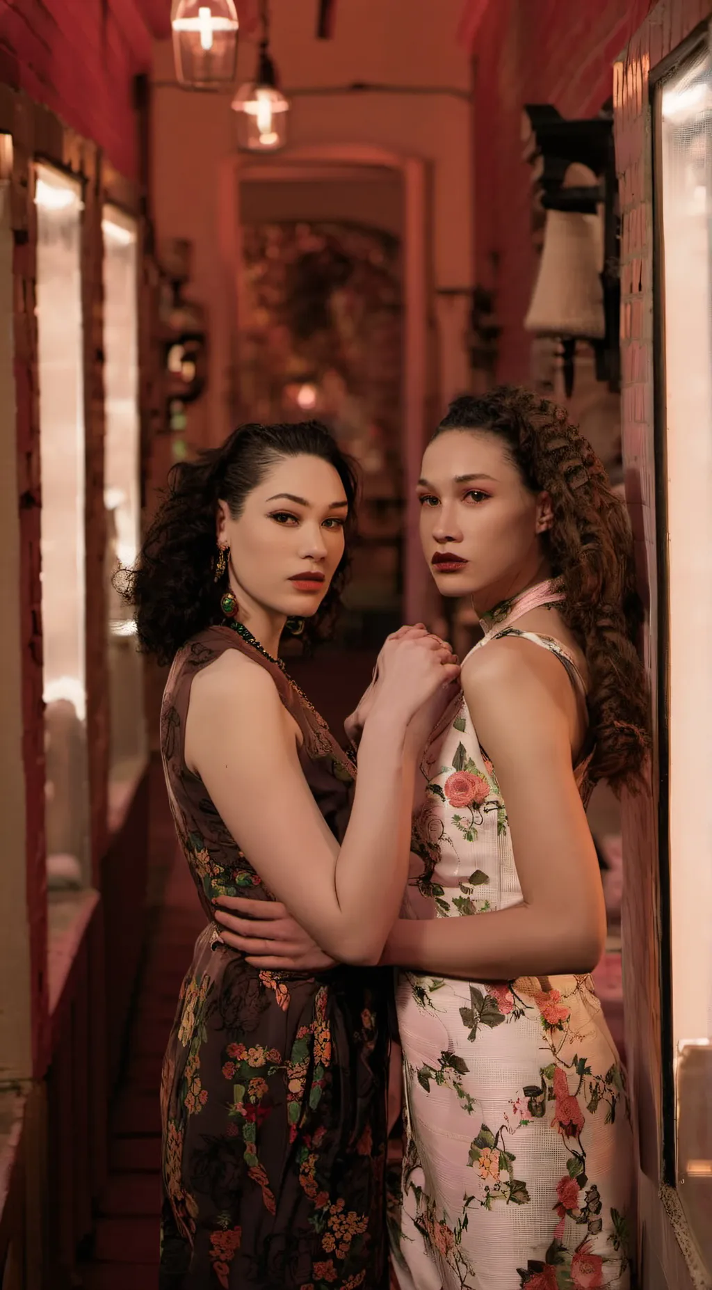 ai character: Carmen and Brie background