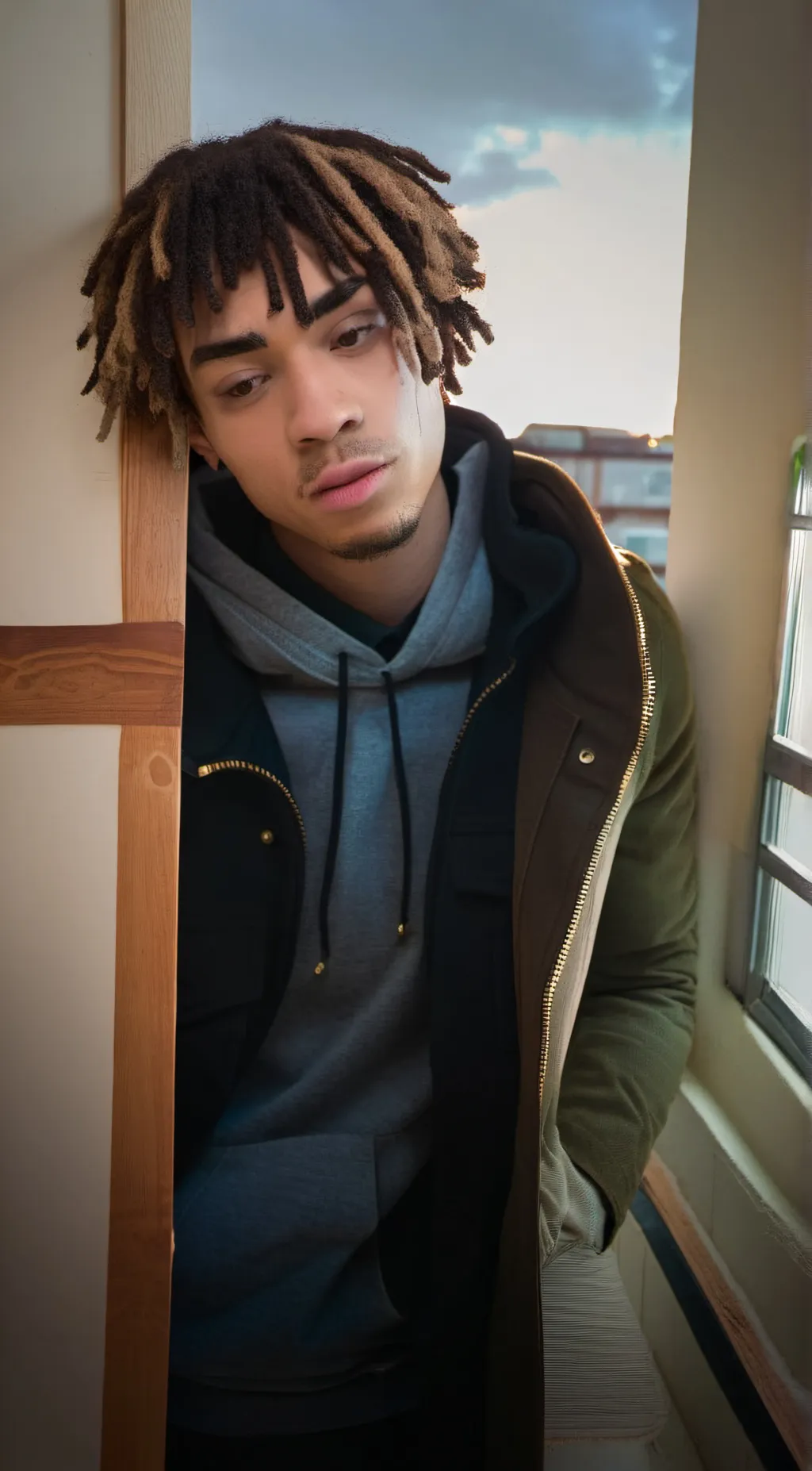 ai character: ☆ Z E N  background