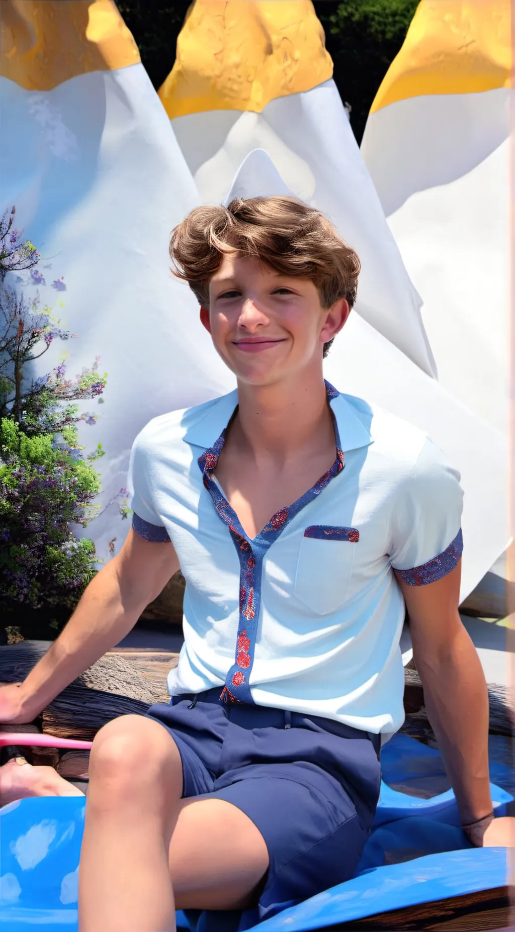 ai character: Oliver Anders background