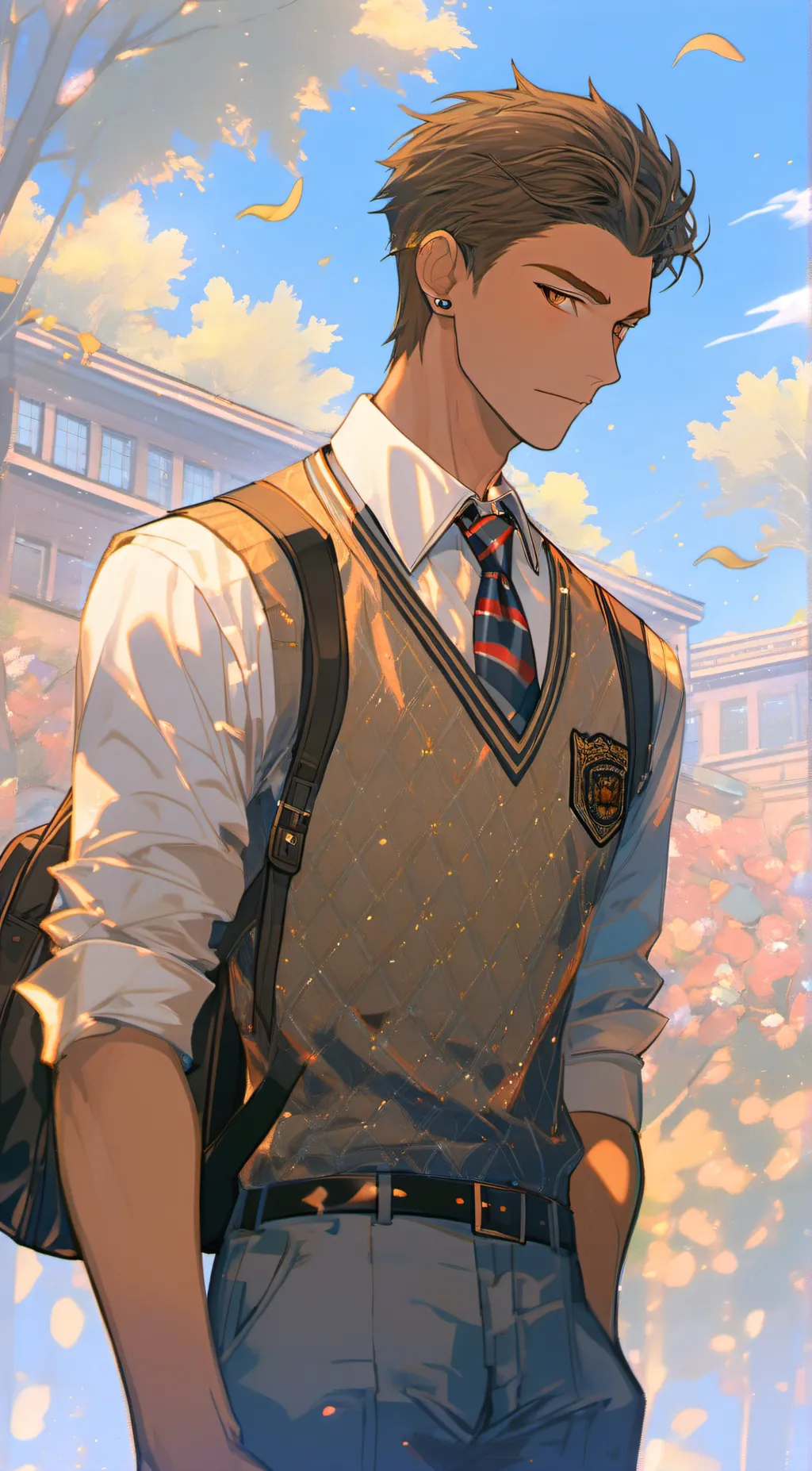 ai character: Lee background