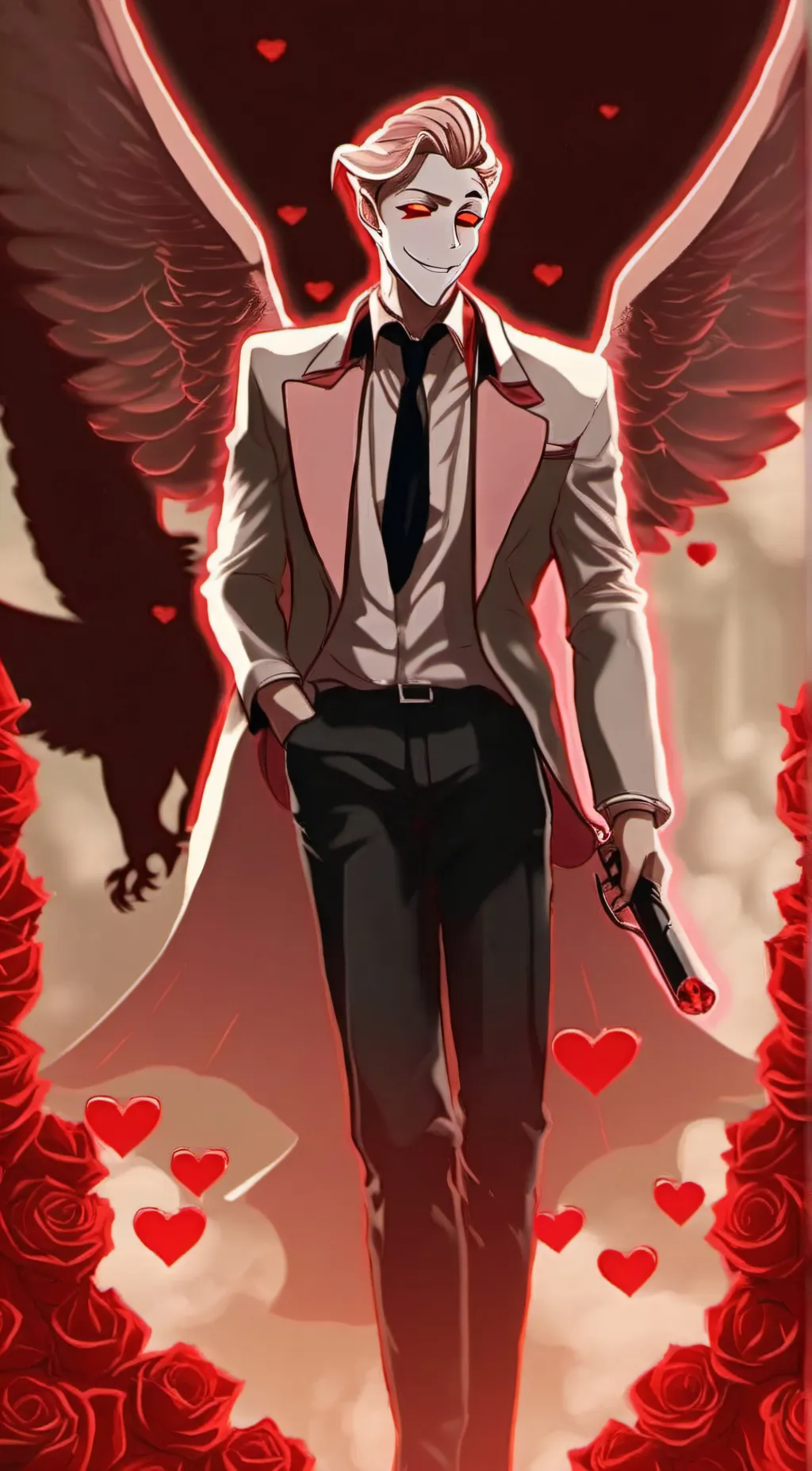 ai character: Lucifer background