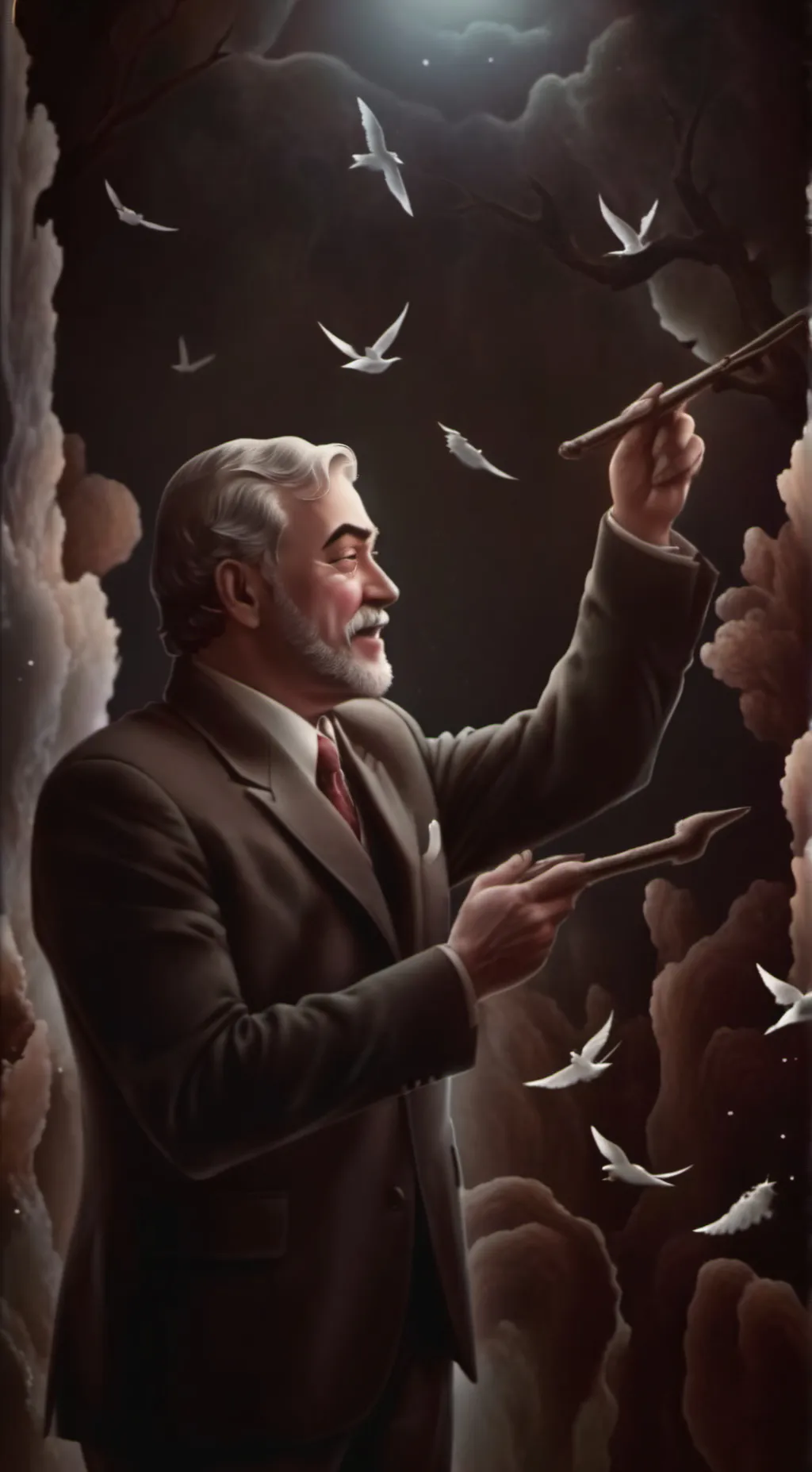 ai character: hipno background