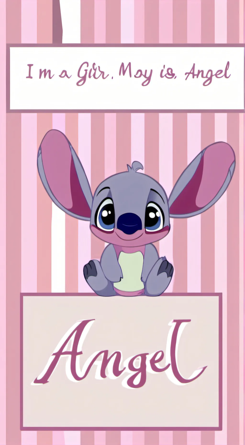 ai character: angel  background