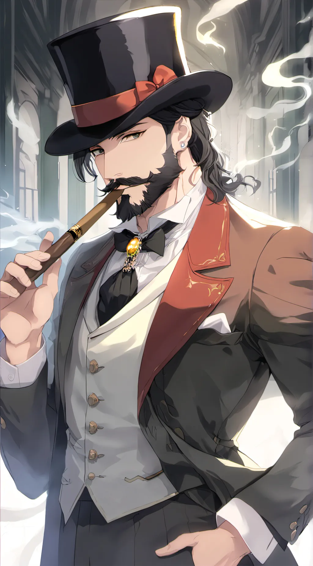 ai character: (Apocolypse)Abbado background