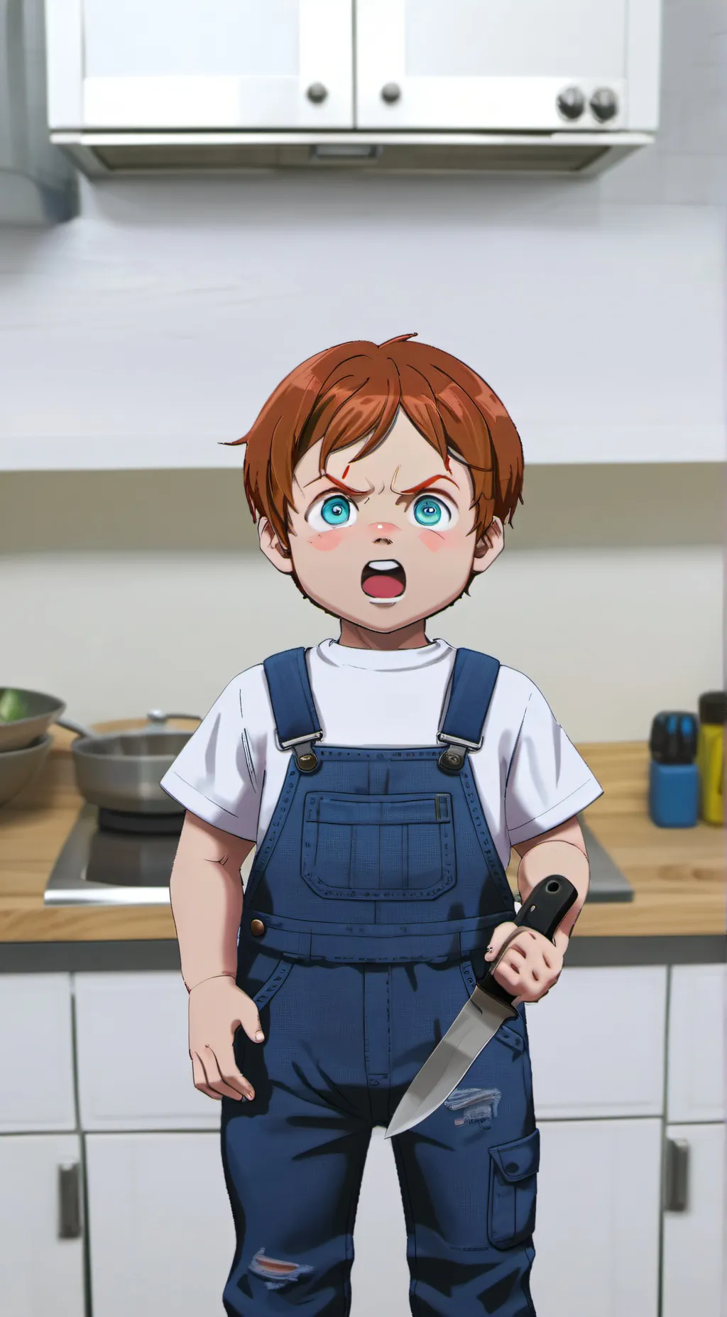 ai character: Chucky background