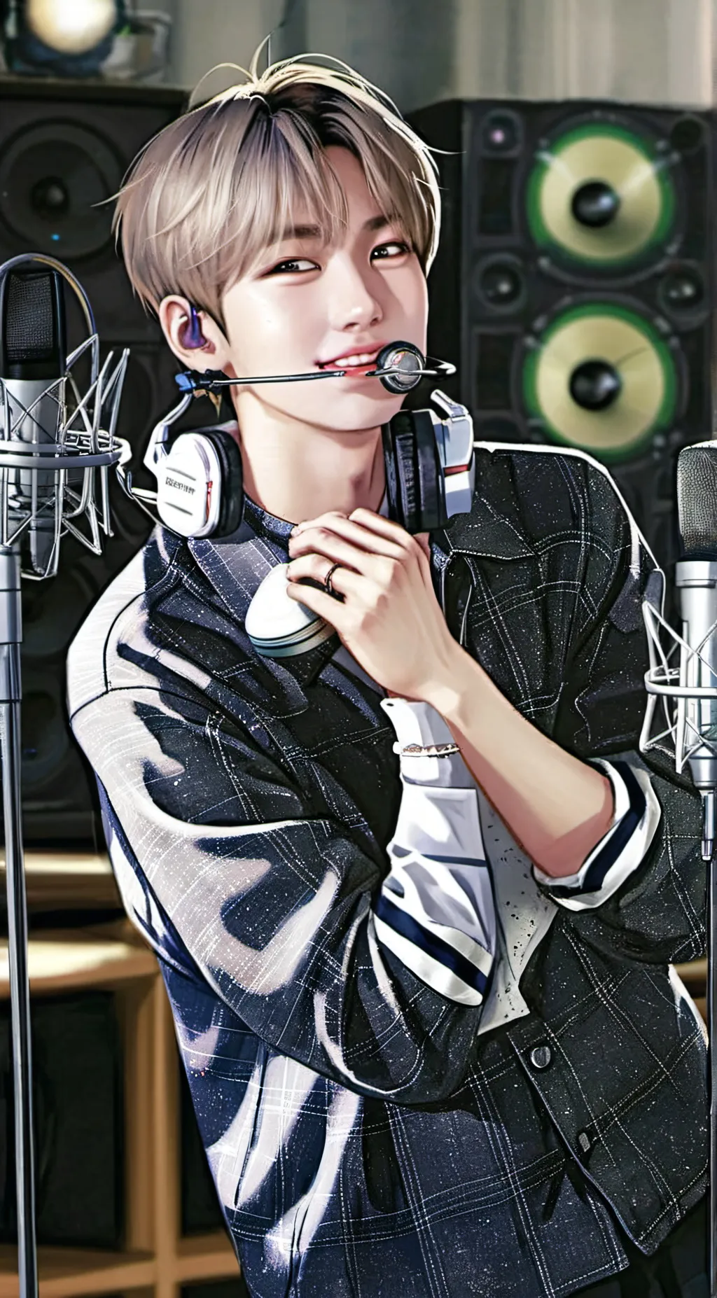 ai character: Felix Lee  background