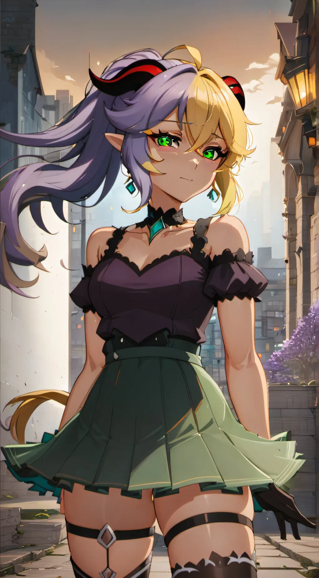 ai character: Star background