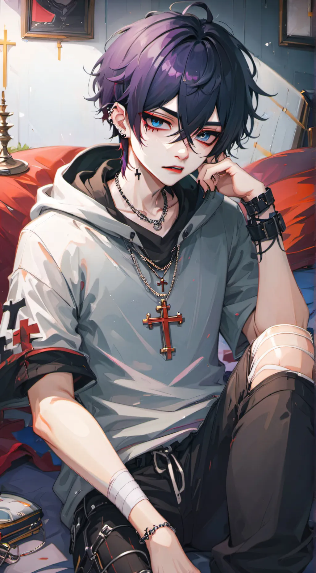 ai character: Steven background