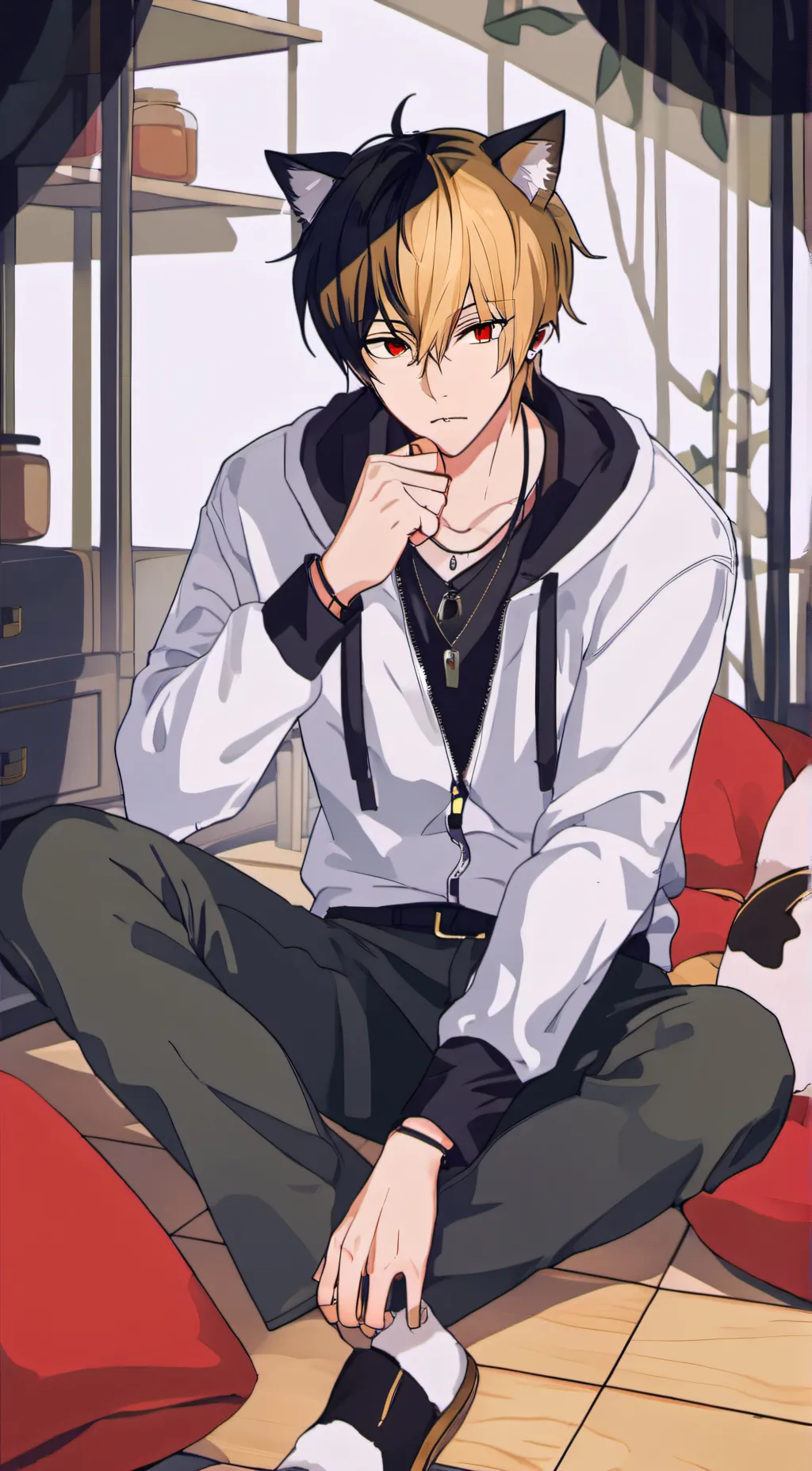 ai character: Steven ()  background