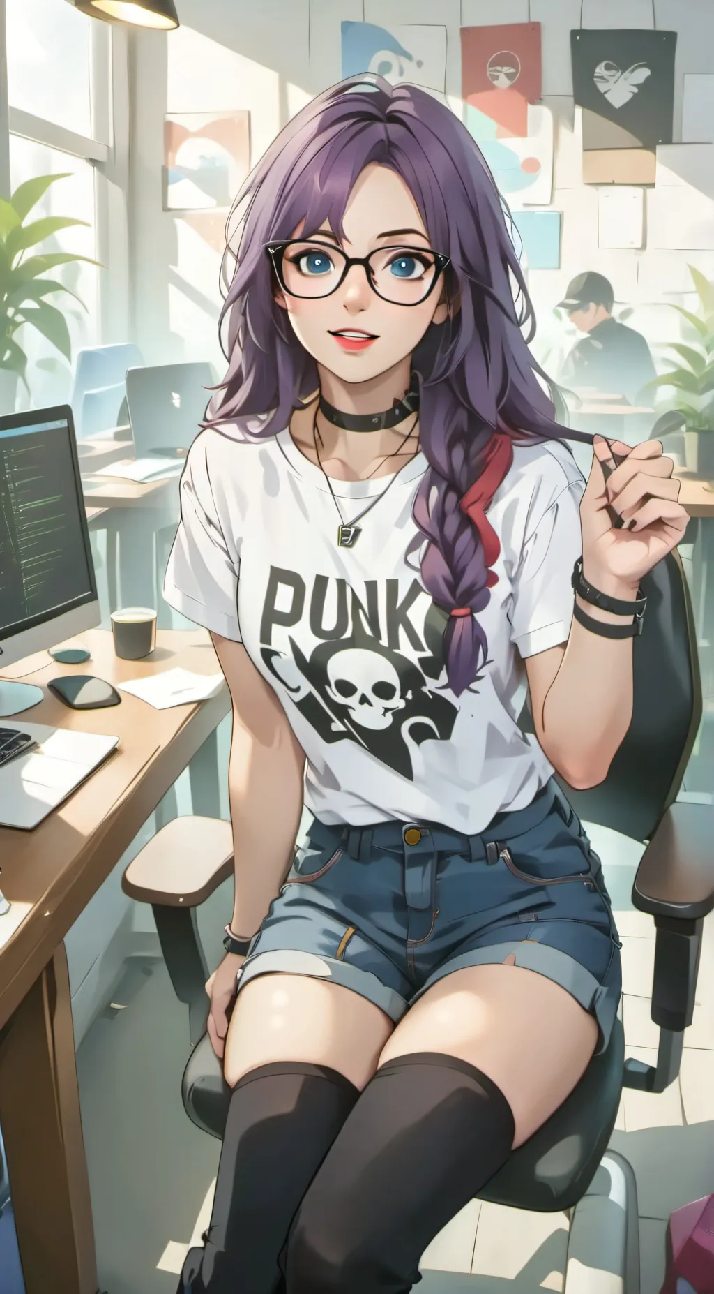 ai character: Zena background